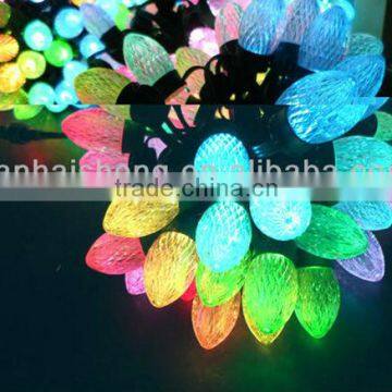 MIXED COLOURS Strawberry Shape Ball LED String Fairy Lights Lanterns Set Party/Home/Patio