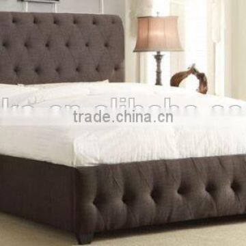 High Quality Tufted Queen Size Upholstered Bed, Dark Grey Fabric(MB8010),Modern Soft Bed Furniture                        
                                                Quality Choice