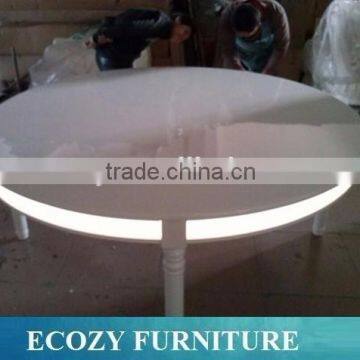 Wedding banquet round shape 10 to 12 seater dining table