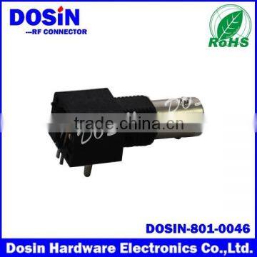 13mm 15.8mm Bnc Connector With Black Color Pcb Mounting photo-3