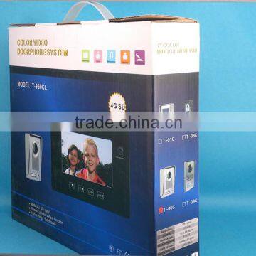 10 Inch Touch Button Door Bell / Door Phone 10"tft-lcd 4-wire 7 Inch Color Video Door Phone photo-5