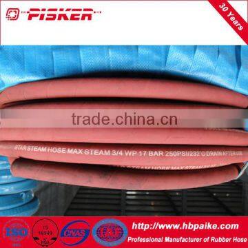 Red Color Steam Flexible Hose