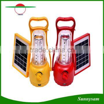 Portable Solar Camping Light Adjust Brightness 35 LEDs Solar Camping Lamp