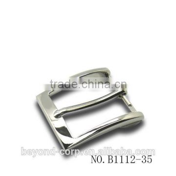 Fashion shiny silver plated roller pin buckle in belt buckle                        
                                                                                Supplier's Choice