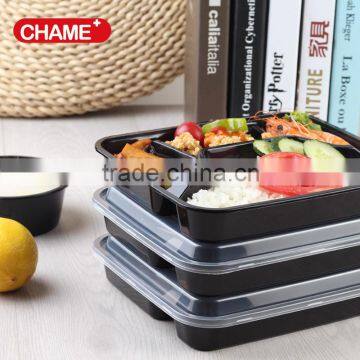 disposable plastic take away lunch box/food container