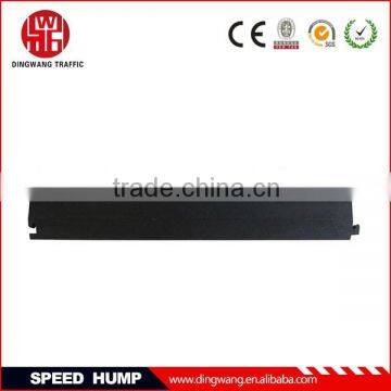 Road speed hump rubber cable protector