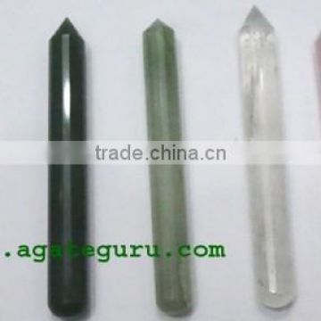 Mix Gemstone Massage wand : Wholesaler Manufacturer