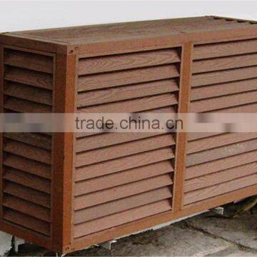 chinese factory timber composite blind louvers used in outside