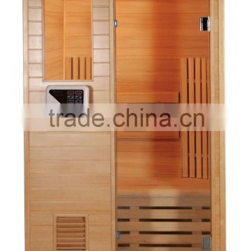 high quality two person Home Steam Sauna Room traditional sauna room kd-8002sc