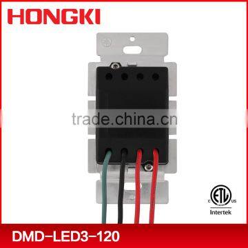 UL,CUL Listed 120V 60Hz Traic Light Single Pole Three Way Led Dimmer Switch photo-3
