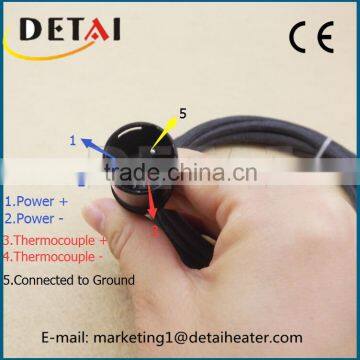 120V 100W Enail Coil Heater Size Flat Dnail Coil Heater 5 Pins Enail Heater Coil Hot Runner photo-4