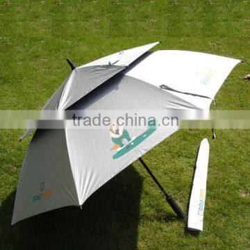 fashion cartoon double layers golf umbrella