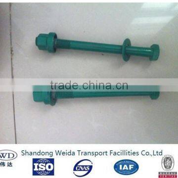 M16 Hex head Bolt and Nut Highway Guardrail used.