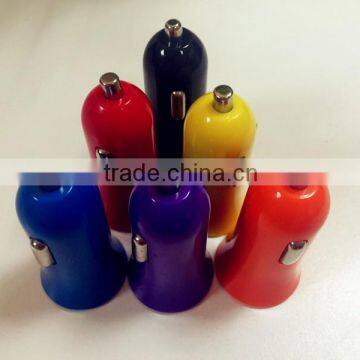 Colorful Trumpet Single Usb Car Charger , Universal 5V Phone Car Charger photo-5