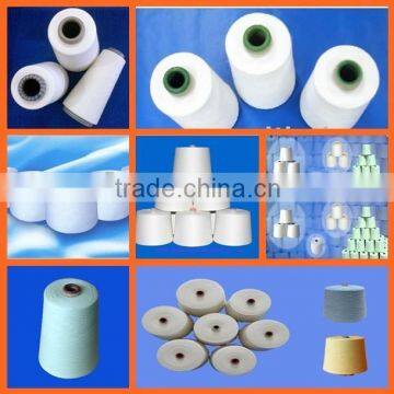CVC 60/40 40S/1 CARDED FOR WEAVING YARN ,TC 60/40 40S
