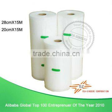 Food vacuum plastic rolls