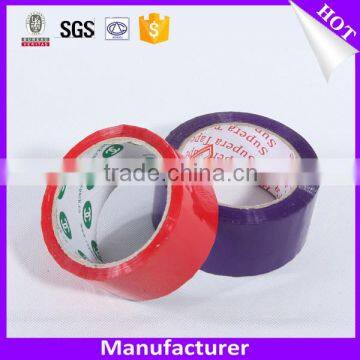 Coloured waterproof Cheap Packing Adhesive Tape Manufactory