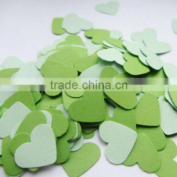 Paper Confetti Hearts Die Cut for Wedding Reception Decor