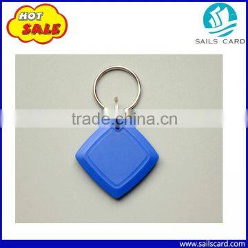 Laser UID Number Waterproof RFID HF Blue F08 Keyfob