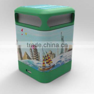 The Newest Design LED Backlight Portable Bluetooth Speaker, Wireless LED Backlight Bluetooth Speaker photo-2