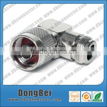 n male to female connector n type right angle connector