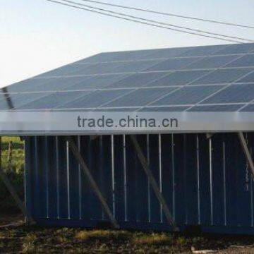 Desert PV container with 10 kW modules from Jurawatt