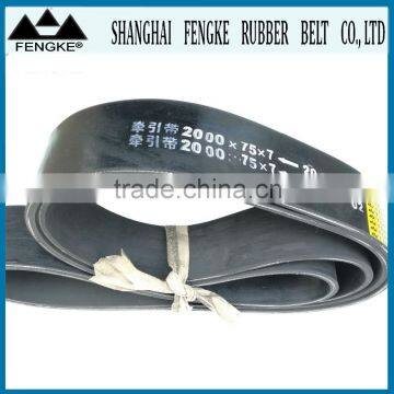 Rubber Flat Belt For Electric Cable(section 2000x75x7)