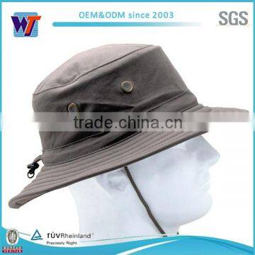 Blue Corduroy Bucket Hats Made in China Reversible Bucket Hat With Reflective Trim photo-4
