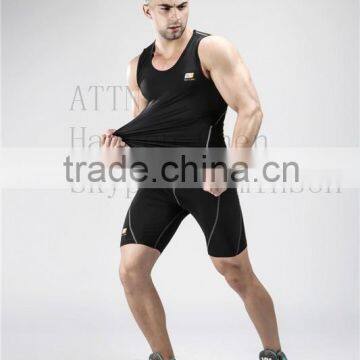 the Newest Mens Sexy Fitness Compression Wear /sports Running Compression Tights/sublimation Compression Shirt photo-4