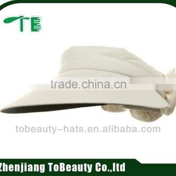 plain long bill sun visor