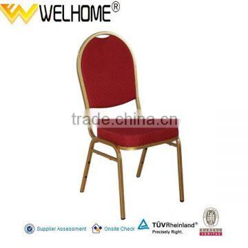 High Quality Stackable Iron Banquet Chair For Restaurant