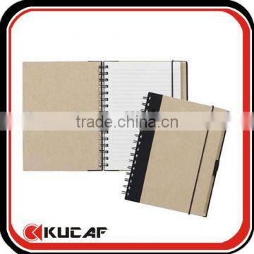 Plain Kraft Hardcover blank Notebook