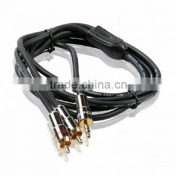 Choseal Q565A Gold Plated 3.5mm Male Stereo Plug to 2 RCA Audio Cable photo-2