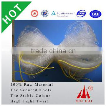 0.08MM-1.2MM double knots Nylon monofilament net from China biggest factory