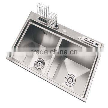 Double Bowl SUS 304 Stainless Steel Kitchen Sinks