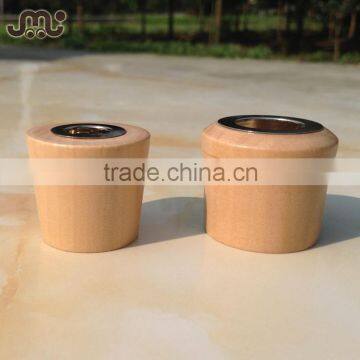 Unfinished Perfume Bottle Wooden Cap
