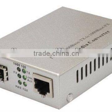 10/100/1000M SFP media converter