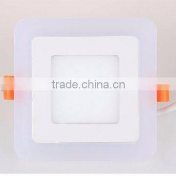 New Design 3 Modes Round Square Recessed Led Panel Down Light 16W photo-5