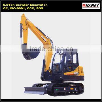 6 Ton China Made Brand New Small Excavator with Steel Crawler, CE / ISO Certificate, CT65-8A , CT65-8B