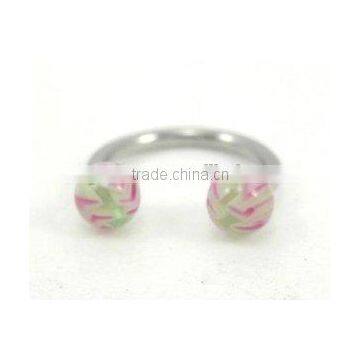 Taper Horseshoe Nose Lip Rings Body Piercing Jewelry