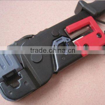 LSDbrandLS-86 Modular Tool RJ45/RJ11/RJ12 Crimper /Cutter/Stripper Cat5, Cat6, Telephone Cables,terminates Cables With Modular photo-2