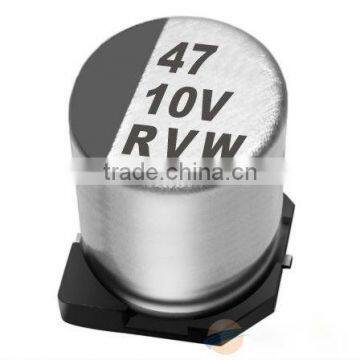 Top -Rated SMD Aluminum Electrolytic Capacitor for 47 10V RVW