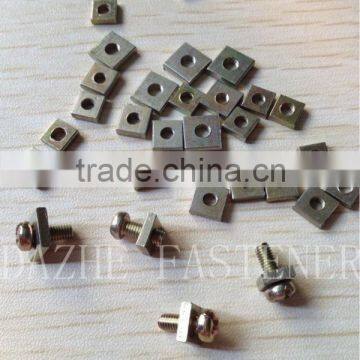 DIN562 thin square nuts and screw