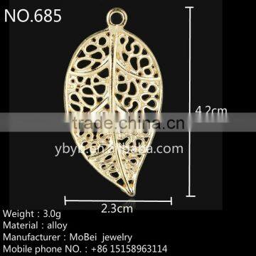 Golden Leaf DIY Jewelry Accessories Hair Accessories DIY Handmade-685