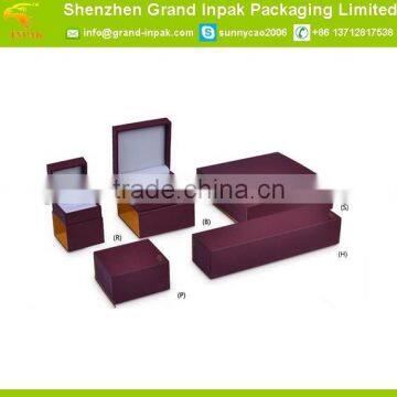 Hot sale cheap jewelry gift packaging box with custom logo for ring/earring/braclet/necklace