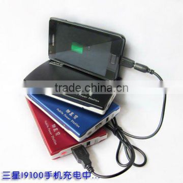 10000mA Emergency universal rechargealbe portable external mobile power pack station