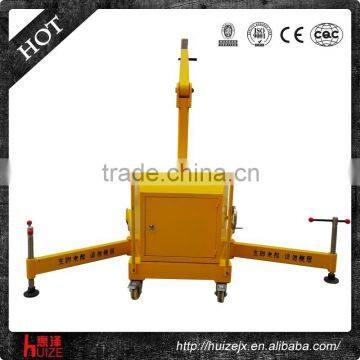 1-3t air foldable counter balance shop crane