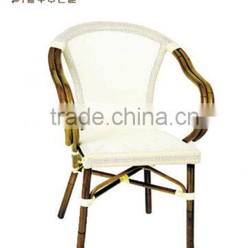 2016 New Design Outdoor Rattan Chair Wiht Aluminium Frame Dining Chair for Sale