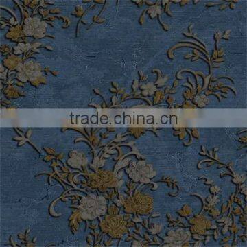 New Popular Beautiful Heavy Embossing Vinyl Wallpaper/ Home Wallpaper Design photo-5