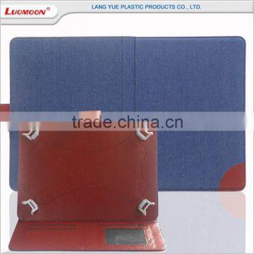 Hot Sell Universal Denim pu Leather Flip Tablet Case Cover for Huawei Mediapad m2